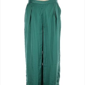 American Eagle Outfitters Green Wide Leg Pants